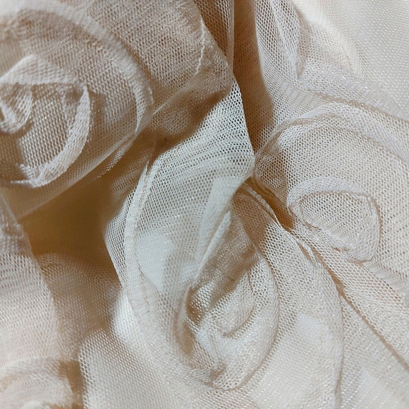 Band of Gypsies Cream Gauzy Mini Dress - Picture 5 of 6